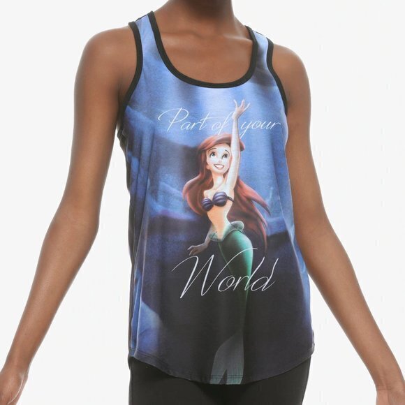 Disney The Little Mermaid Ariel & Ursula‎ Girls tank - Picture 1 of 3